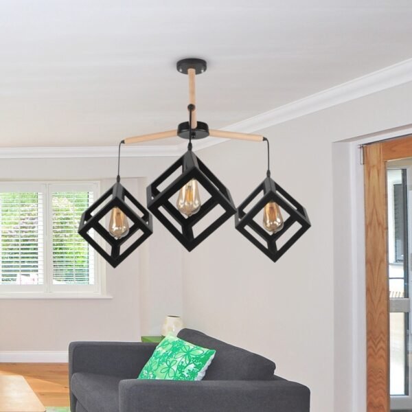 3 Of Cube Ceiling Lamp