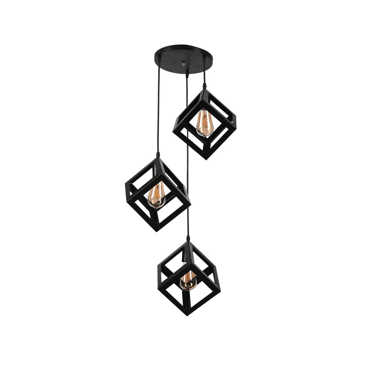 3 Of Cube Ceiling Lamp