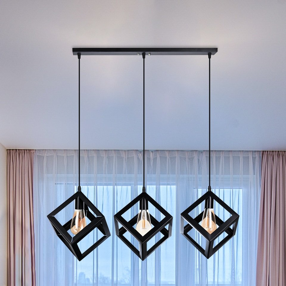 3 Of Cube Ceiling Lamp