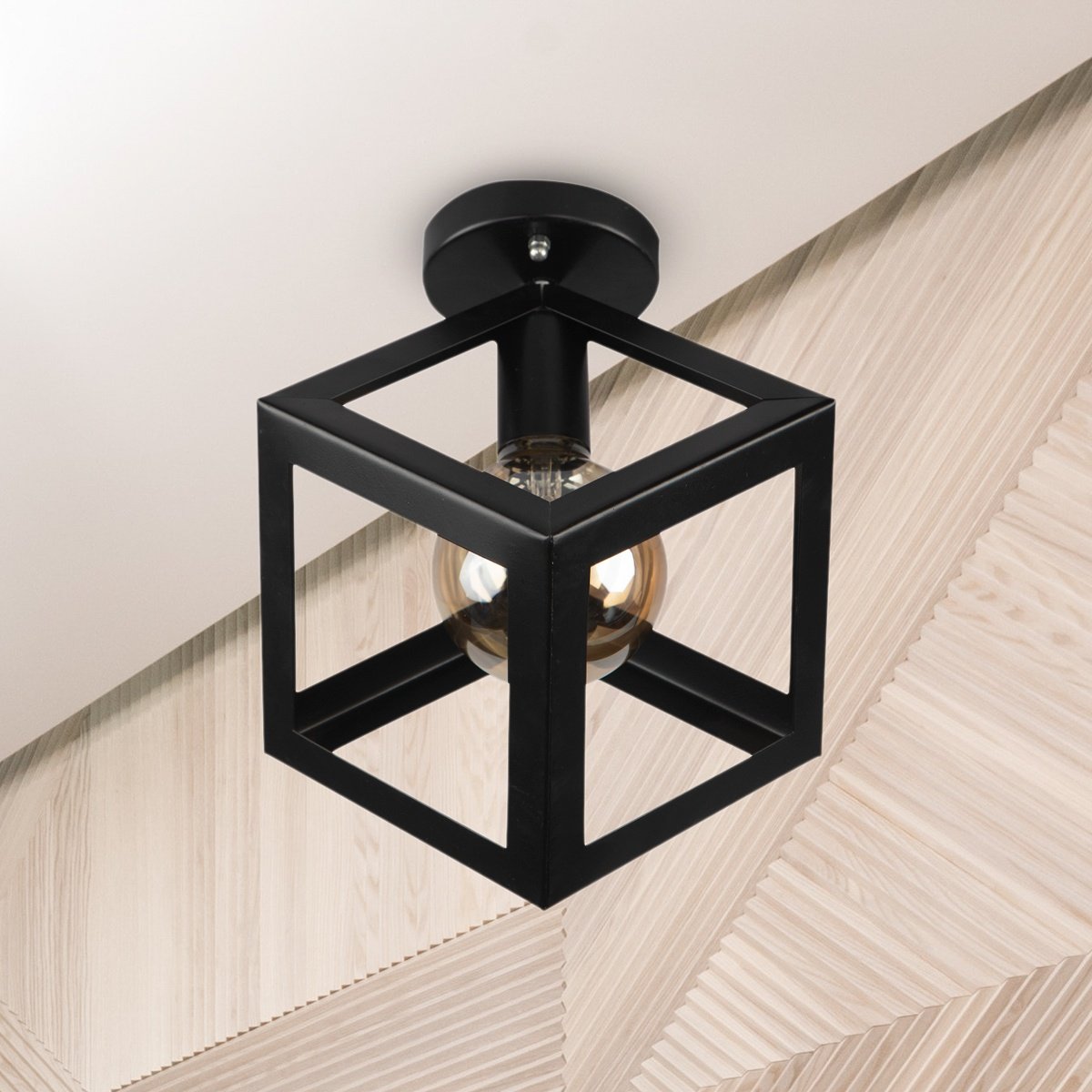 Cube Ceiling Lamp - Single