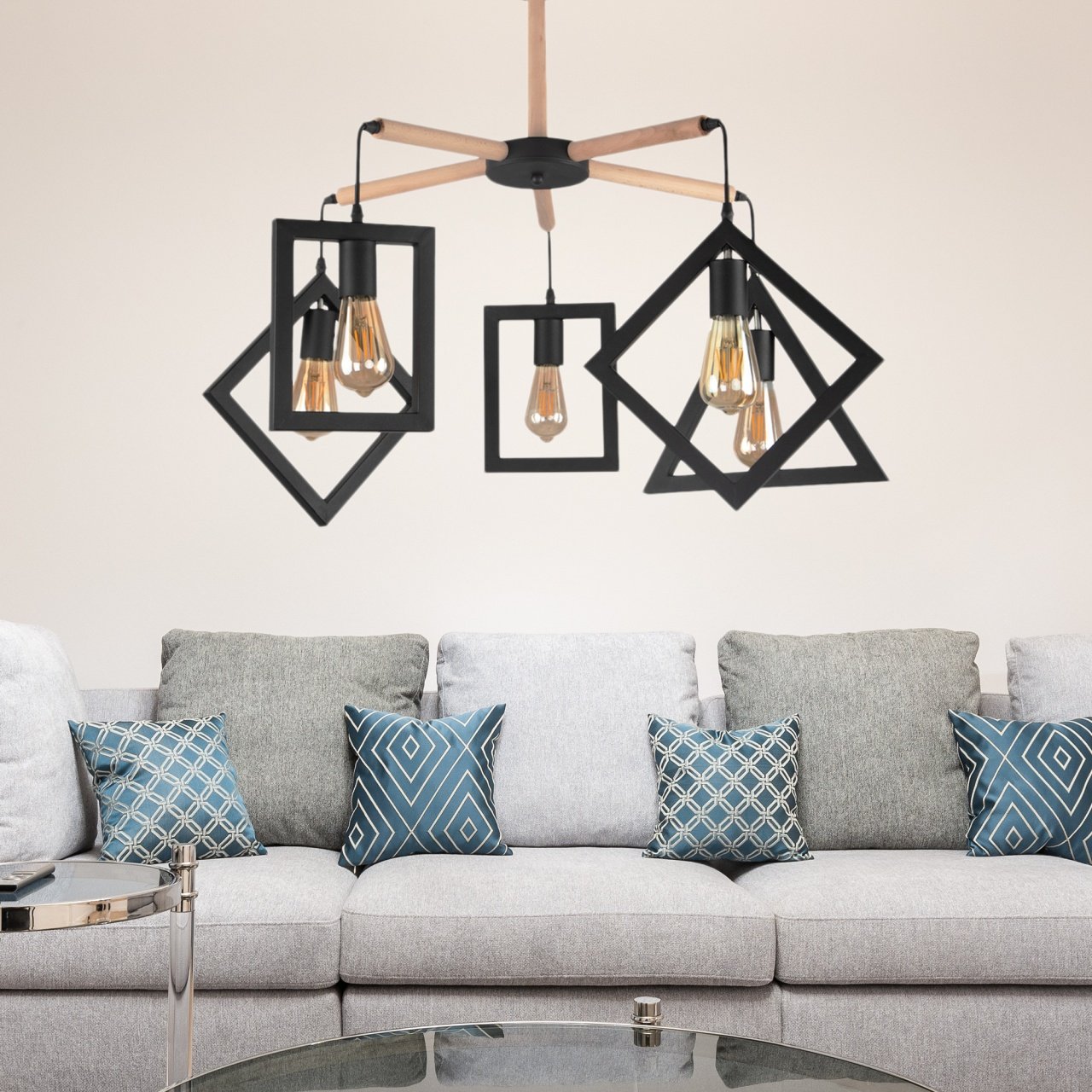 5 Of Shapes Ceiling Lamp