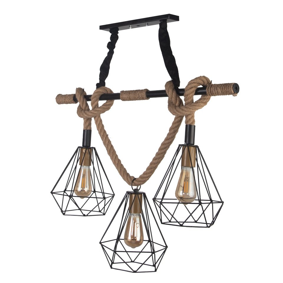 3 Light Rope Ceiling Lamp