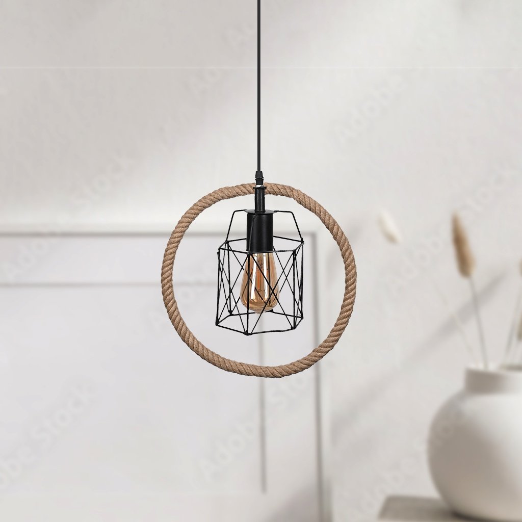 1 Light Rope Ceiling Lamp