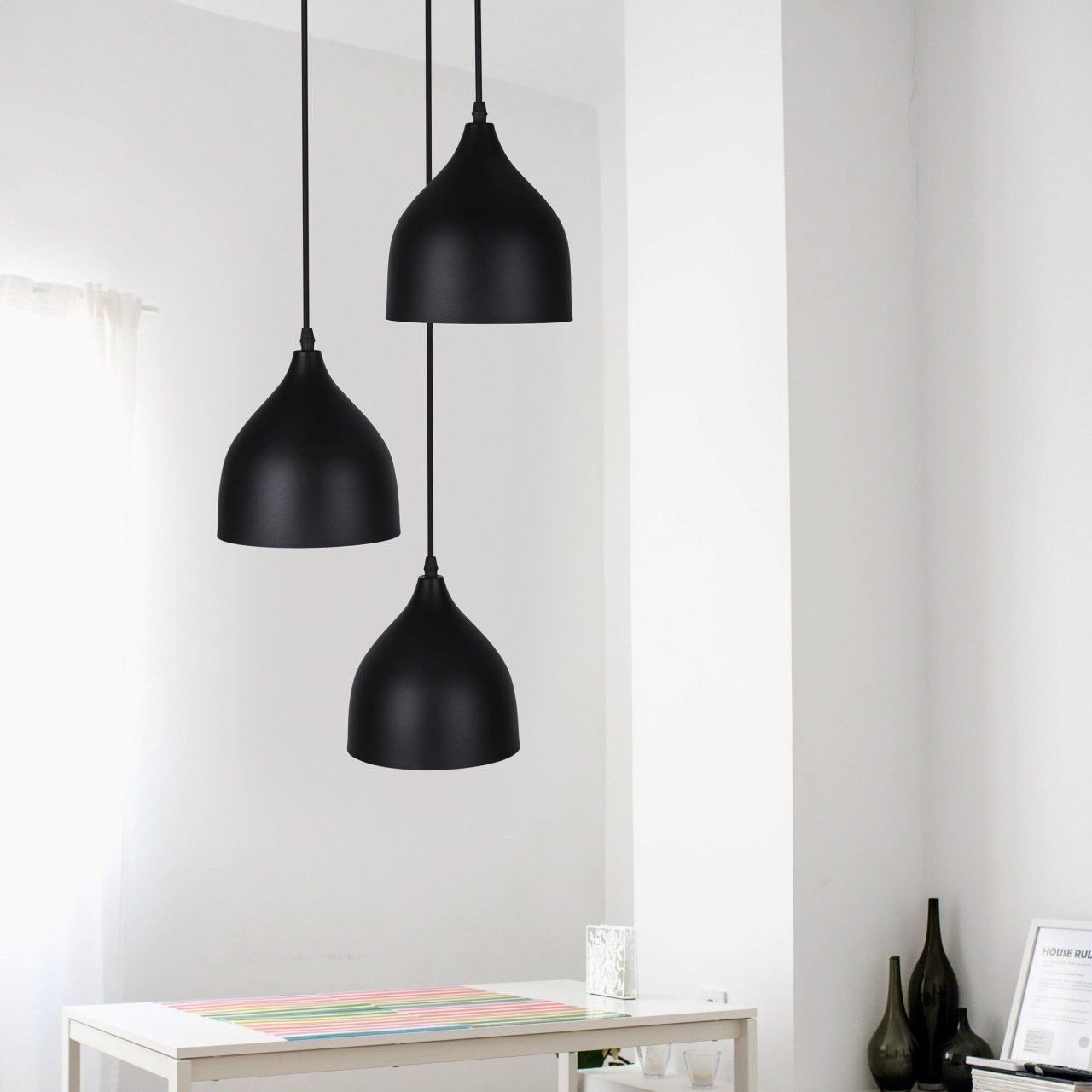 Naomi Triple Ceiling Lamp