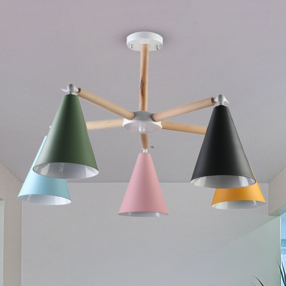 Ply Ceiling Lamp - 5 Lamps