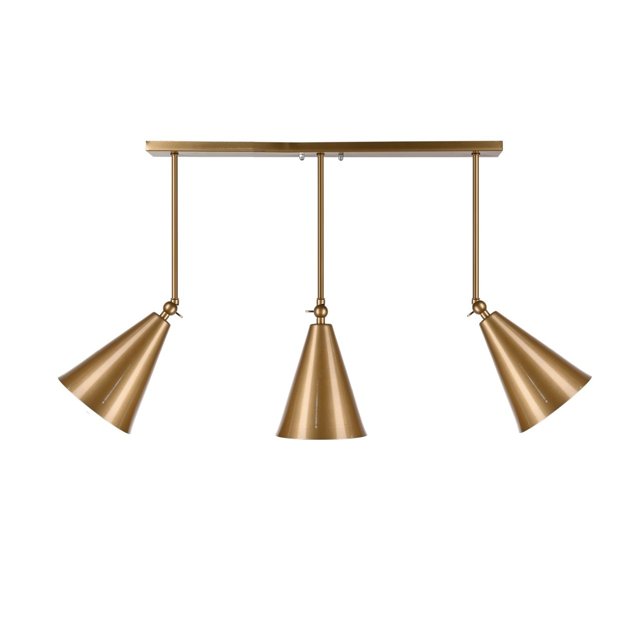 Ply Perforated Triple Ceiling Lamp