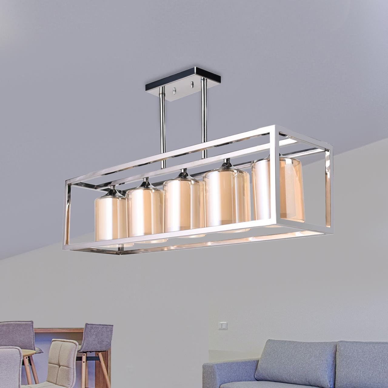 Stainless Chandelier