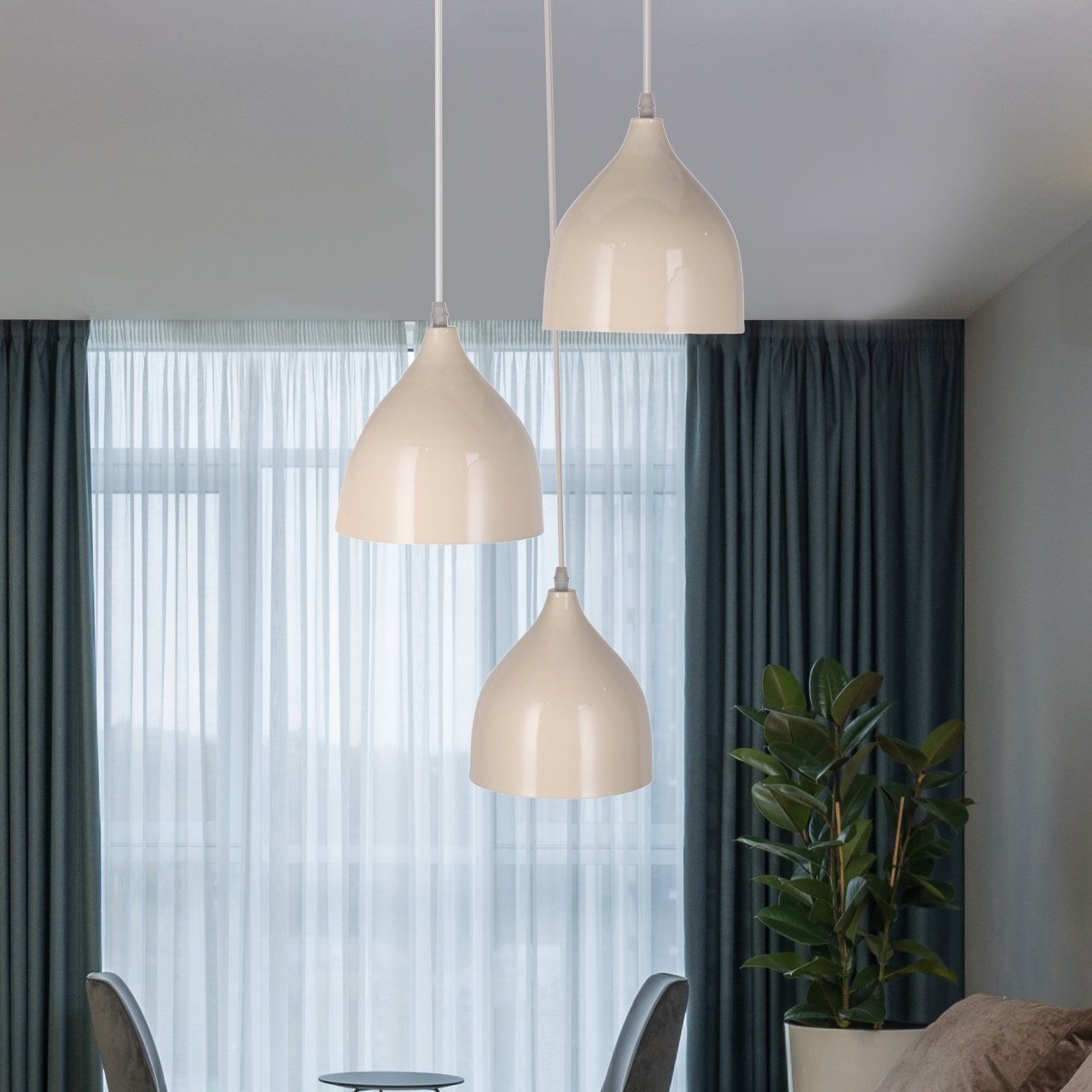 Funnel Triple Ceiling Lamp