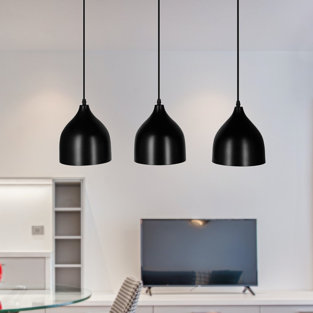 Funnel Triple Ceiling Lamp