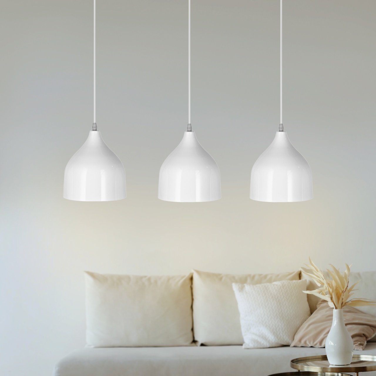 Funnel Triple Ceiling Lamp