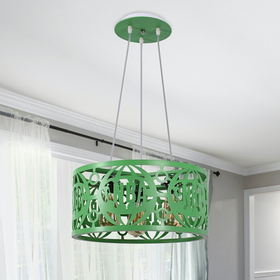 Dcorative wood Ceiling Lamp - 3 Lights