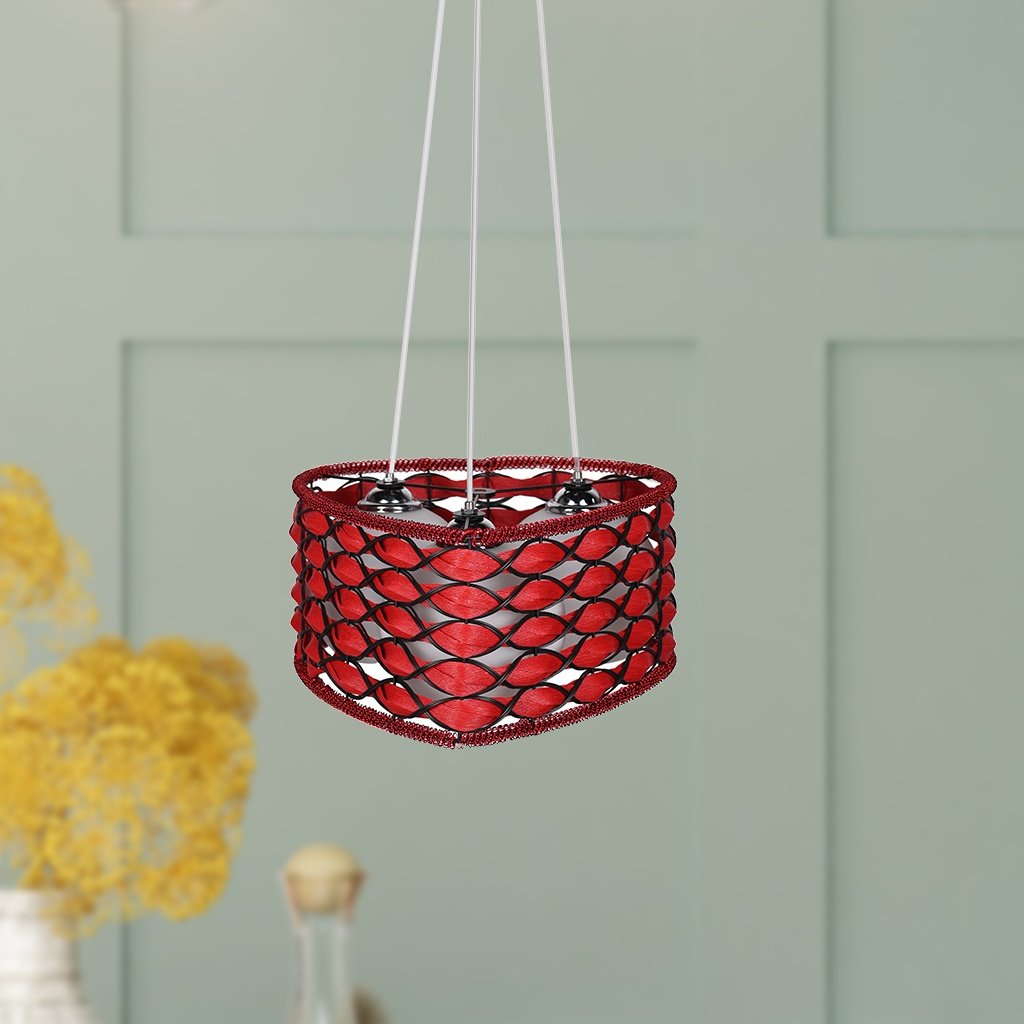 Dcorative Leather Ceiling Lamp