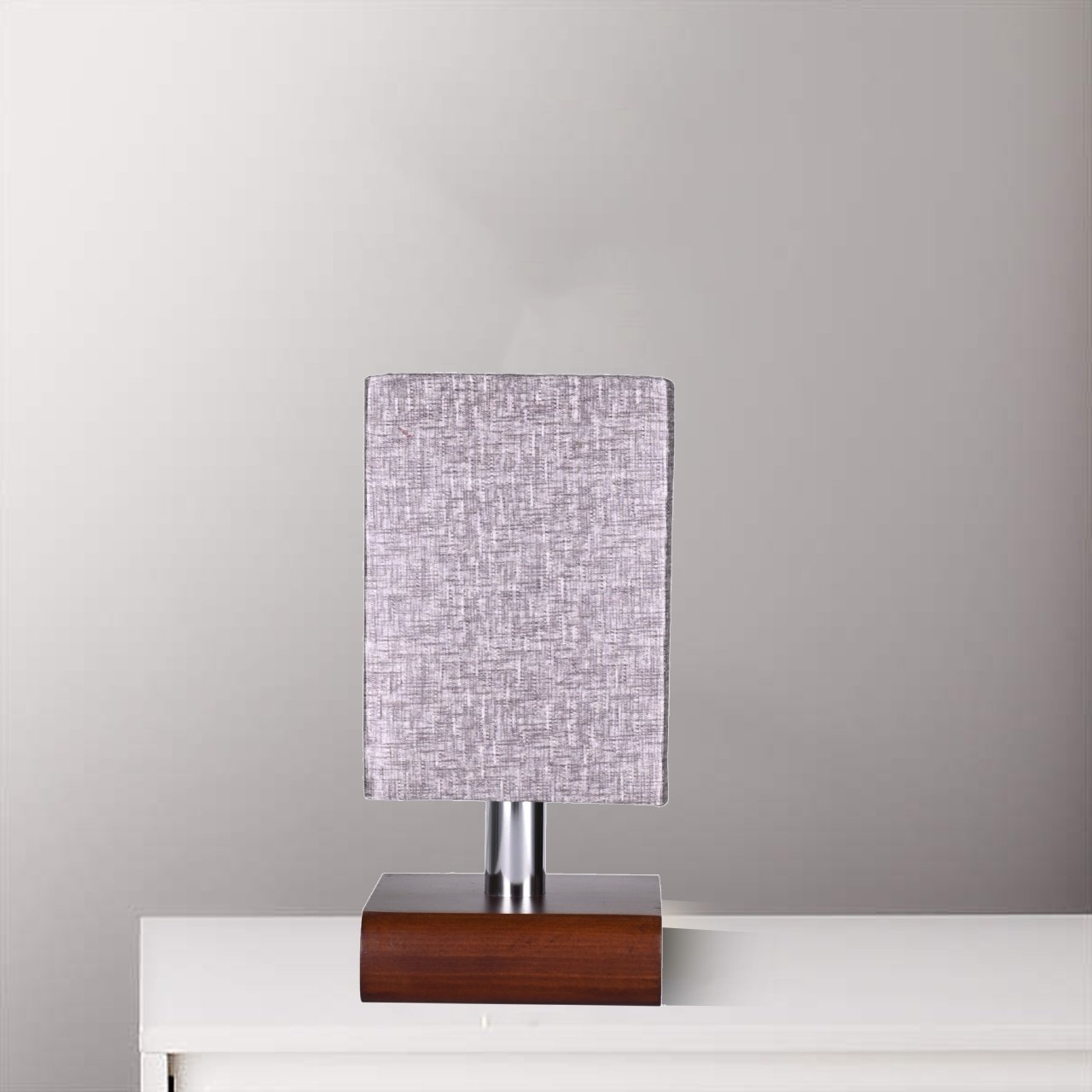 Table Lamp With Wood Base - 1 Light