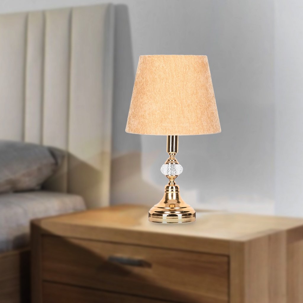 Table Lamp With Wood Base - 1 Light