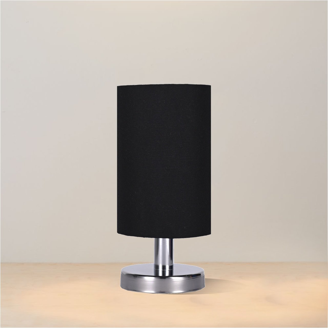 Table Lamp With Wood Base - 1 Light