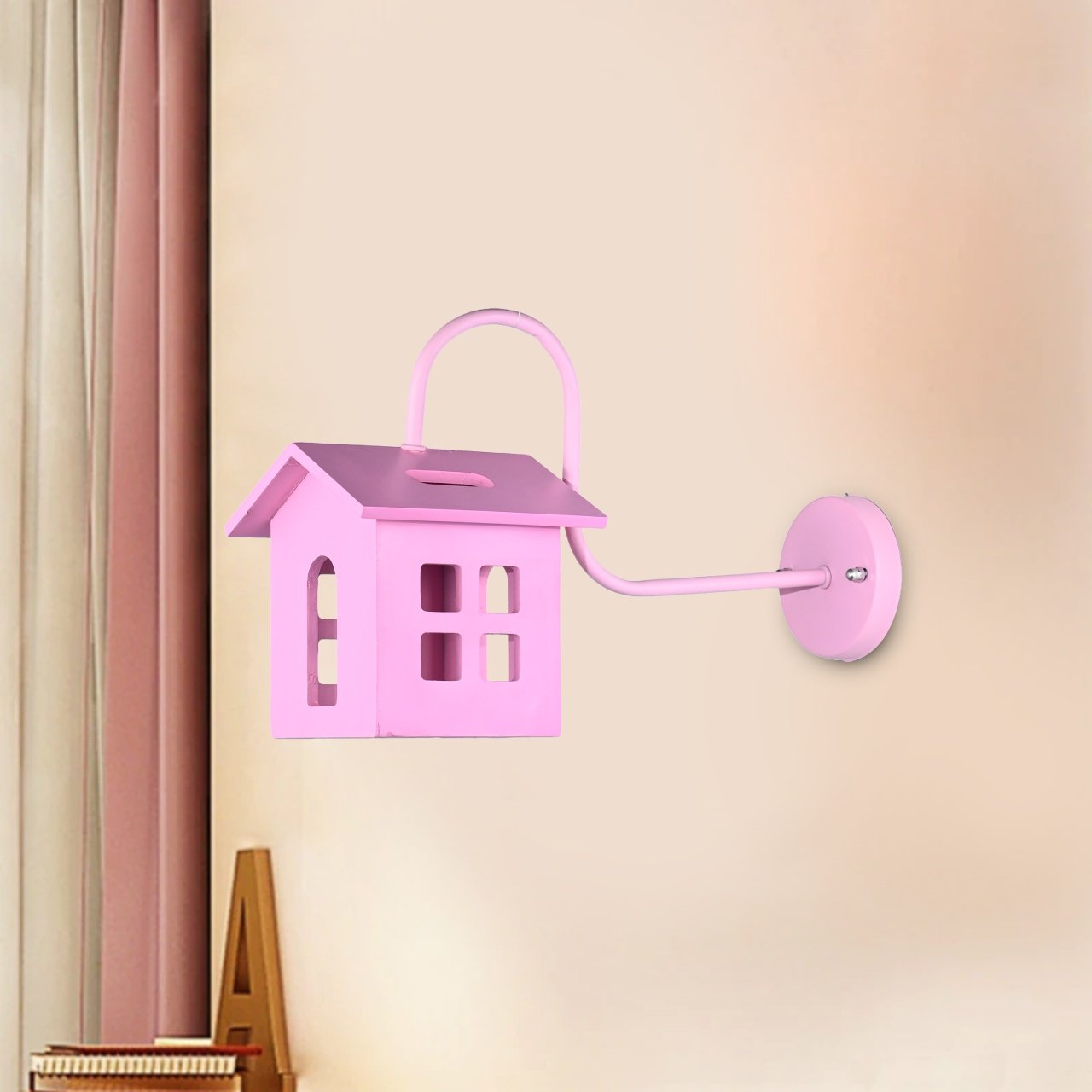 Wooden House Wall lamp